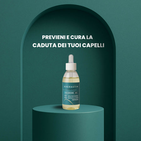Kerastin Gocce – Siero Naturale per Capelli – Fortificante e Anticaduta Extra Forte – Stimola la Crescita e Infoltisce – Integratore Liquido 100ml – AlohaLabs