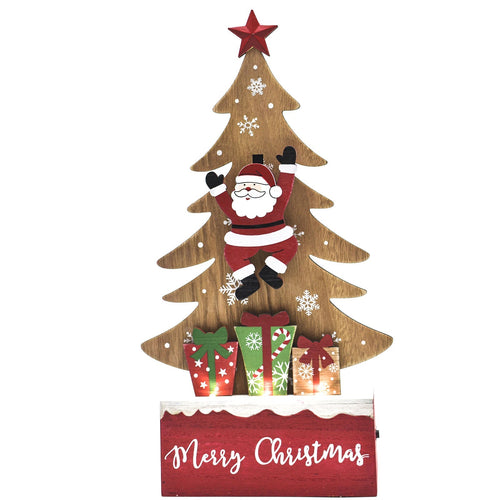 Babbo Natale canterino in movimento decorazione natalizia