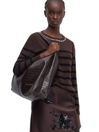 ERMANNO SCERVINO maglie donna ermanno scervino - maglia - nero da donna