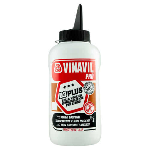 Colla vinilica Vinavil Pro Plus adesivo acetovinilico per fissaggio 750 gr