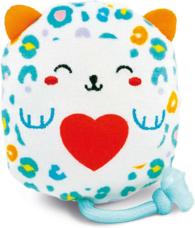 Clementoni Baby - Cleo e Leo - dolci leopardi - Peluche Parlante Interattivo, Gioco Educativo Prima Infanzia Bambini 6 Mesi, Gioco Pupazzo Neonato, Musicale, Luci e Suoni, Con Batterie, In Italiano