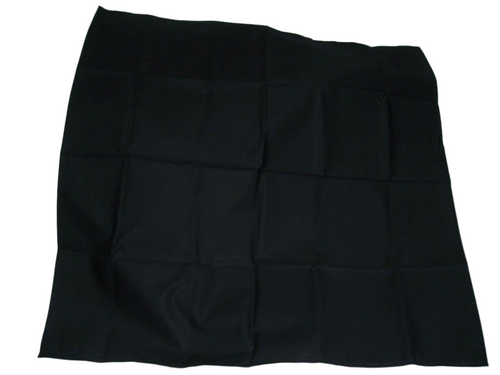 Foulard nero quadrato