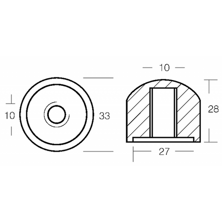 Dado Basamento Alpha-Bravo One