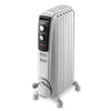Radiatore a bagno d'olio Dragon4 DELONGHI - 1500W - 3 stadi di riscaldamento - Tecnologia Real Energy - Effetto camino
