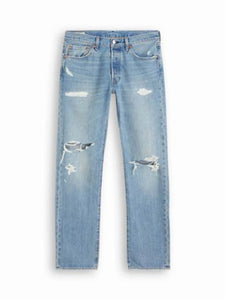 LEVI'S jeans LIGHT INDIGO DESTRUCTED da uomo