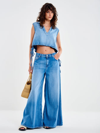 Jeans Vicolo lucy gamba ampia