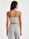 Jeans Vicolo Sidney  palazzo grigio