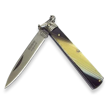 Coltello da Caccia con Lama in Acciaio Inox e Manico in ABS da 19 cm