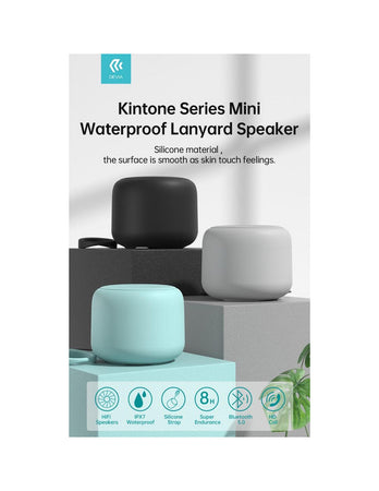 Altoparlante Bluetooth 5,0 5W in silicone Waterproof Verde