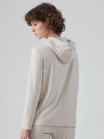 Ragno Felpa da Donna con cappuccio in Eco Techno Fleece DE75XV S64 - Passarelli Biancheria