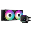 DEEPCOOL LE520 (Nero) - Raffreddamento ad acqua AIO - 2x120mm