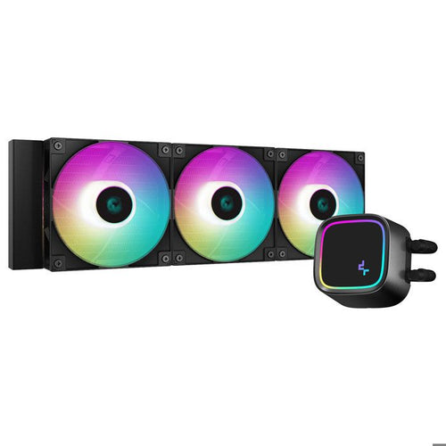 DEEPCOOL LE720 (Nero) - Raffreddamento ad acqua AIO - 3x120mm