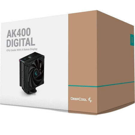 Dissipatore CPU - DEEPCOOL - AK400 Digitale - 1x120mm - Display Digitale - A-RGB