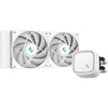 Watercooling AIO - DEEPCOOL LE520 - 2 ventole ARGB da 120 mm - Bianco