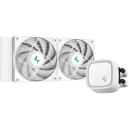 Watercooling AIO - DEEPCOOL LE520 - 2 ventole ARGB da 120 mm - Bianco