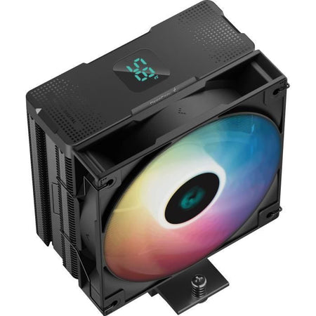 DEEPCOOL - AG400 Digital ARGB (Nero) - Dispositivo di raffreddamento della CPU