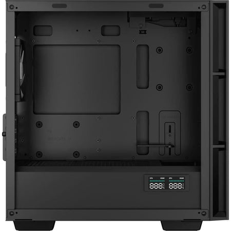 Case PC - DEEPCOOL - CH360 Digital - Senza alimentatore - Mini tower - Formato M-ATX - Nero