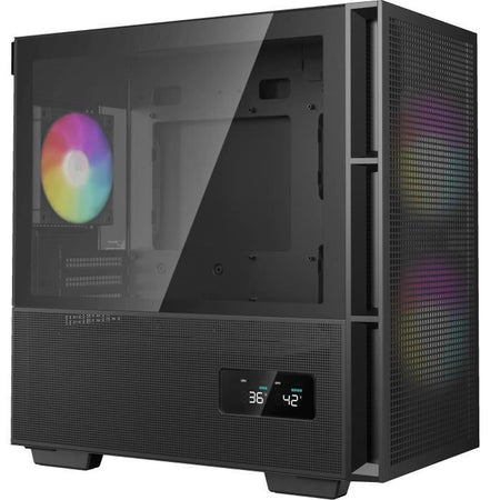 Case PC - DEEPCOOL - CH360 Digital - Senza alimentatore - Mini tower - Formato M-ATX - Nero