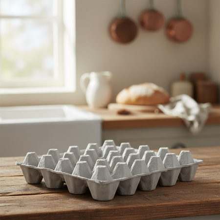 30x Cartoni Per Uova 30x30 Vassoi Portauova In Cartone Da Materiale Riciclato