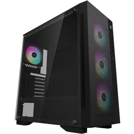 Custodia per PC - DeepCool - Matrexx 55 Mesh Aggiungi -rgb 4f (nero) - Box senza alimentazione - Torre centrale - E -ATX Formato
