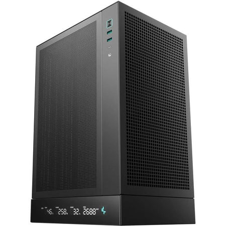 DEEPCOOL CH170 Digital Mini Tower Case senza alimentatore - Formato M-ITX - Nero