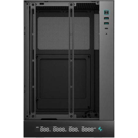 DEEPCOOL CH170 Digital Mini Tower Case senza alimentatore - Formato M-ITX - Nero