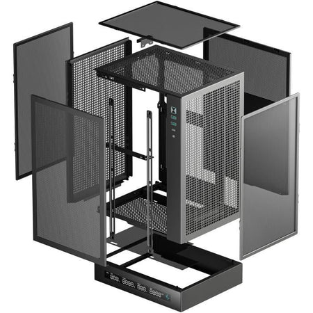 DEEPCOOL CH170 Digital Mini Tower Case senza alimentatore - Formato M-ITX - Nero