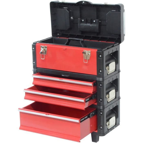 Carrello portautensili DEFPRO 3 moduli impilabili