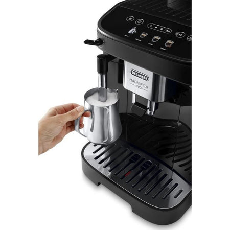 DELONGHI ECAM290.22.B - Máquina de café trituradora Magnifica Evo Espresso - 1450W - 3 bebidas - 1,8L - 250g de granos