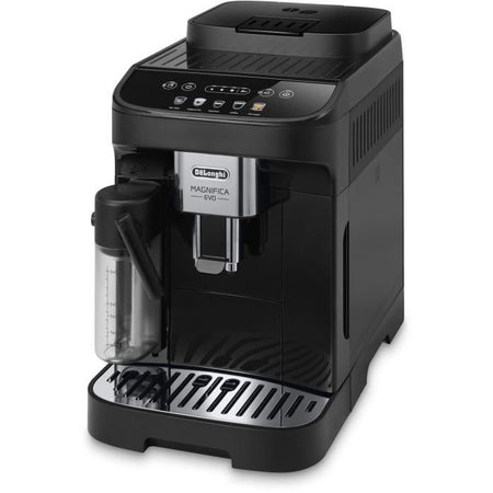 De'Longhi Magnifica Evo, Macchina per caffè espresso con macinacaffè, tecnologia per bevande al latte, ECAM290.61.B, Nero