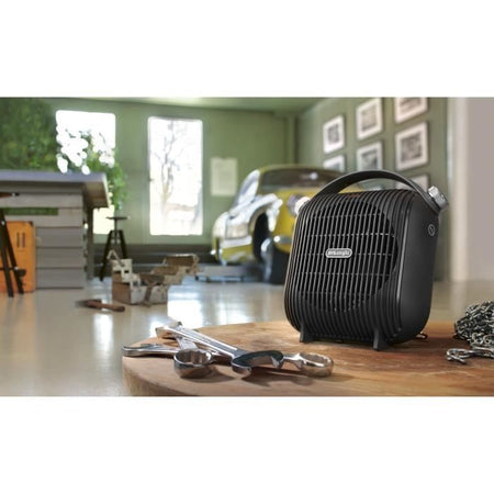 Termoventilatore classico DELONGHI - 2400 W - 2 stadi di riscaldamento - Termostato di sicurezza regolabile - IP21