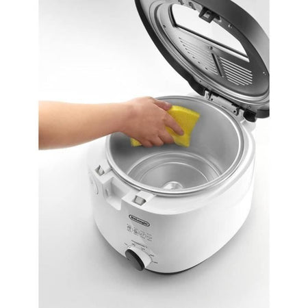 Friggitrice elettrica Delonghi FS3021 - Capacità: 2 L - 1800 W - Ciotola antiaderente