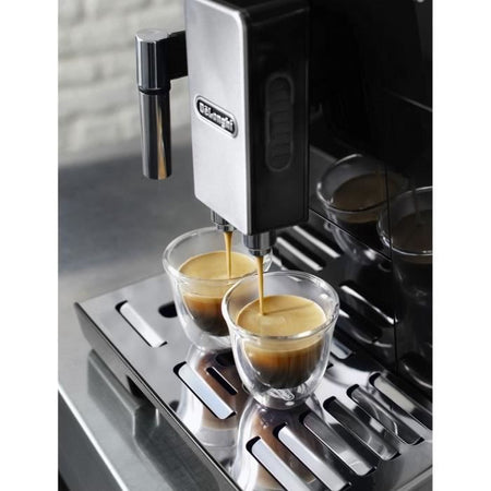 Macchina da caffè con macinacaffè - DE'LONGHI - ECAM 44.660.B - 1450 W - Grani 400 g - Nera