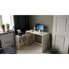 NAGANO Scrivania ad angolo moderna decoro rovere Shannon - L 112 cm