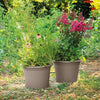 DEROMA Vaso per fiori rotondo Day R Camel - 60 cm