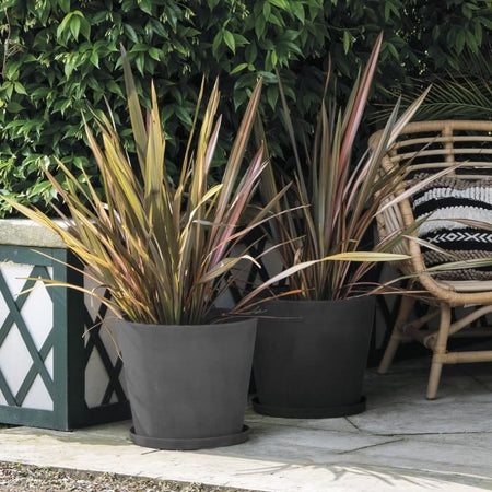 Vaso per fiori - DEROMA - Origin - 24 L - Grigio