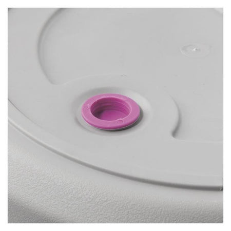 Vaso quadrato per fiori - DEROMA - Origin - 30 L - Antracite