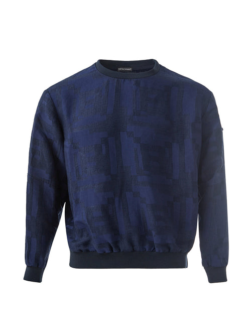 EMPORIO ARMANI Maglia Felpa Girocollo Emporio Armani da uomo
