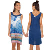 Desigual Camicia da Notte - Abito Casa Senza Maniche Exotic Jeans 72NL0D8 S58 - Passarelli Biancheria