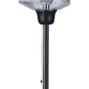 VESUVIO Stufa Elettrica Alogena a Fungo Potenza 1500W Basso Consumo e Alta Efficienza Protezione IP34 Spegnimento Automatico