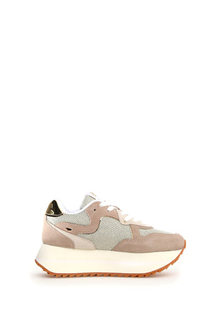 W6yz scarpe donna modello Deva  Sneakers in suede e tessuto tecnico