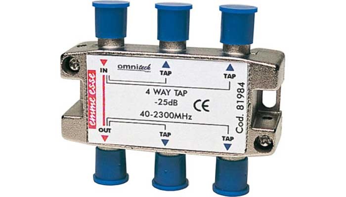 Deviatore Satell 4 Vie Incass 12Db