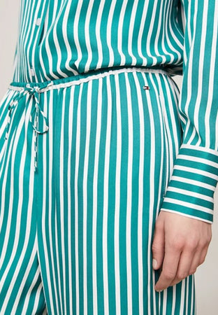 Tommy Hilfiger PANTALONE FLUID STRIPE PULL-CN PANT da donna
