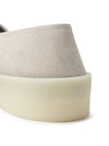 FEAR OF GOD Mocassini in Camoscio Grigio Chiaro con Suola in Gomma Fear of God da uomo