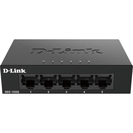 Switch Gigabit a 5 porte - Connettori in plastica e metallo - DLINK