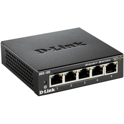 DLINK - DGS105 Switch 5 porte Gigabit