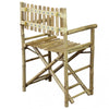 Sedia regista Mimosa in legno di Bamboo, 60 x 44 x 88 cm
