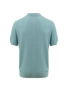 Gran Sasso Polo Knitting Pattern in Azzurro da uomo