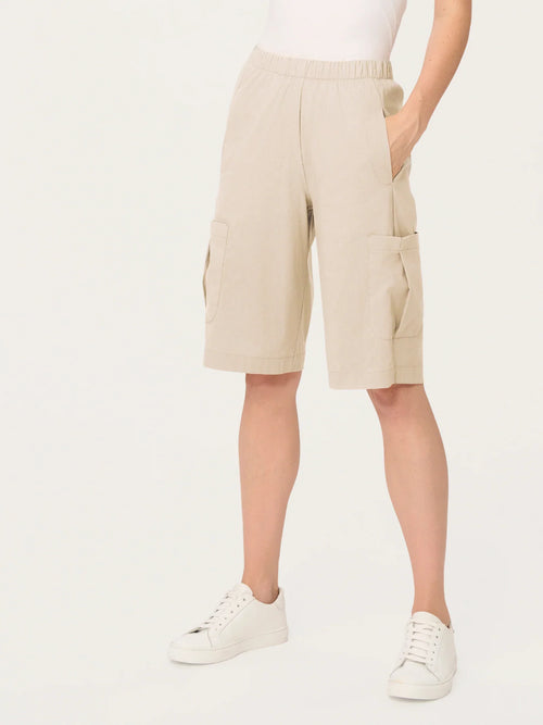 Ragno Pantalone Bermuda Cargo da Donna in Super Fresh DH15P1 2504S38