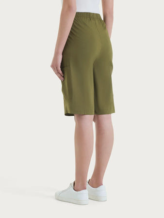 Ragno Pantalone Bermuda Cargo da Donna in Super Fresh DH15P1 2504S38